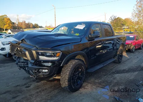 2024 Ram 1500 Rebel 4X4 5'7 Box из США, поврежденный, VIN 1C6SRFLT2RN132529